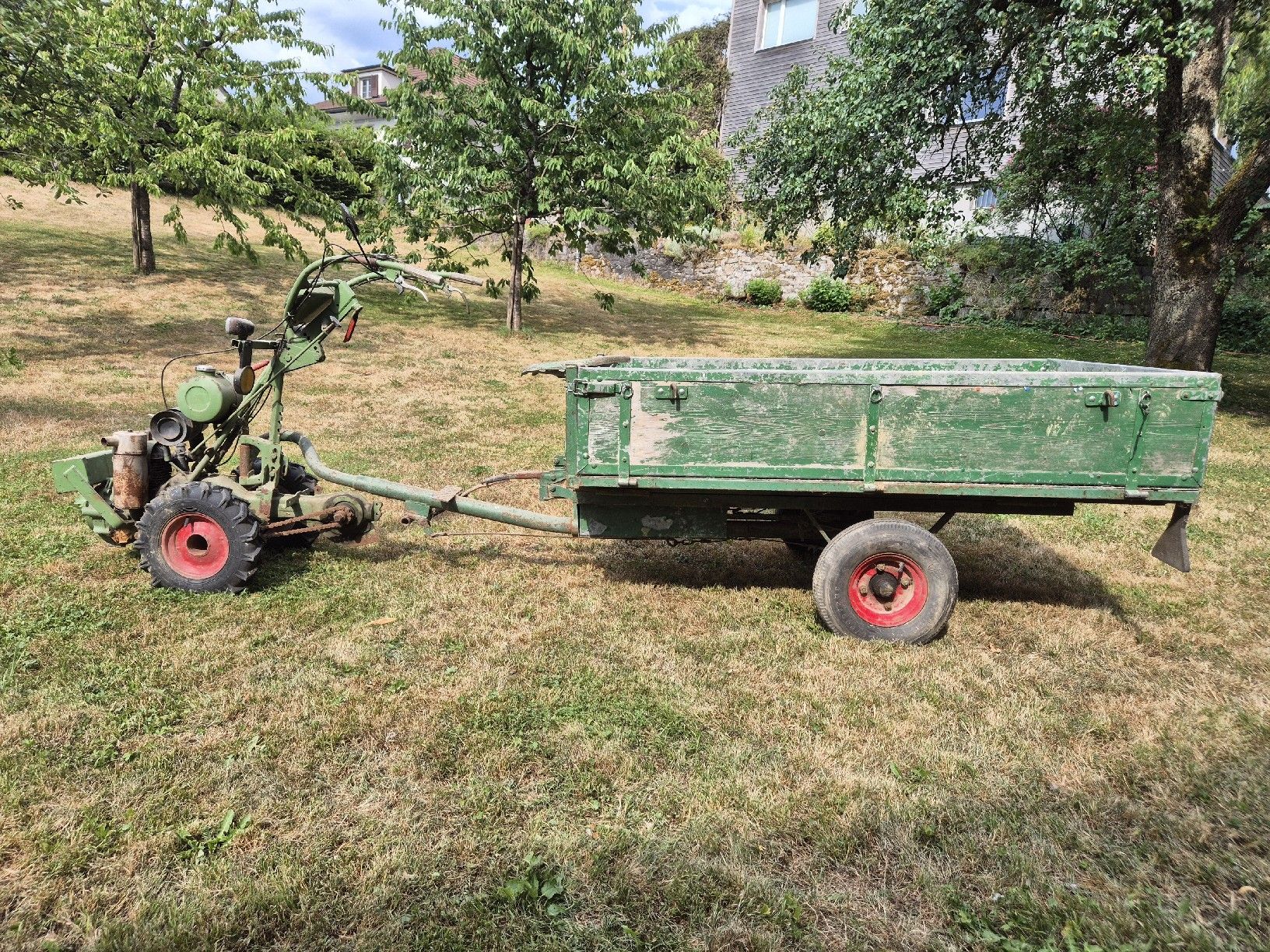 Agria Traktoren: Agria Universal Typ 1600 mit 3 Seiten Kipper  – Gebraucht aus Dürrenäsch von Noeliboeli 1