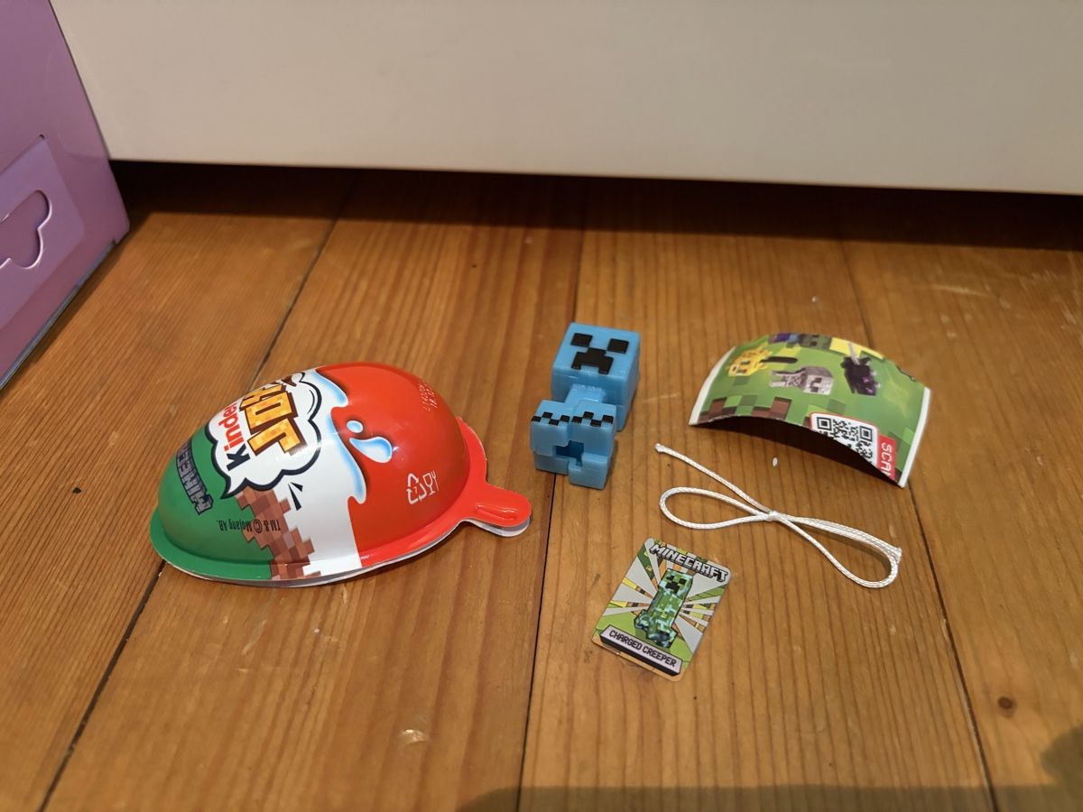 Spielzeuge: Minecraft, Charged Creeper, Kinder Joy – Neu (gemäss Beschreibung) aus Rochefort von ise_c7lc