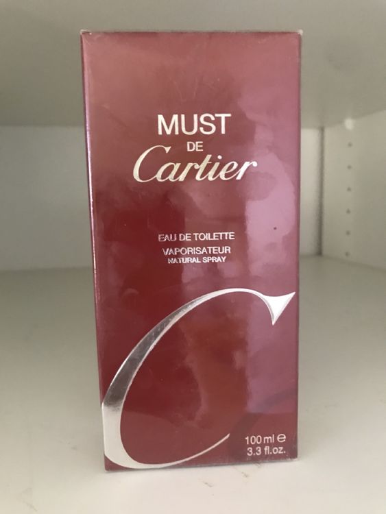 must de cartier eau de toilette 100ml
