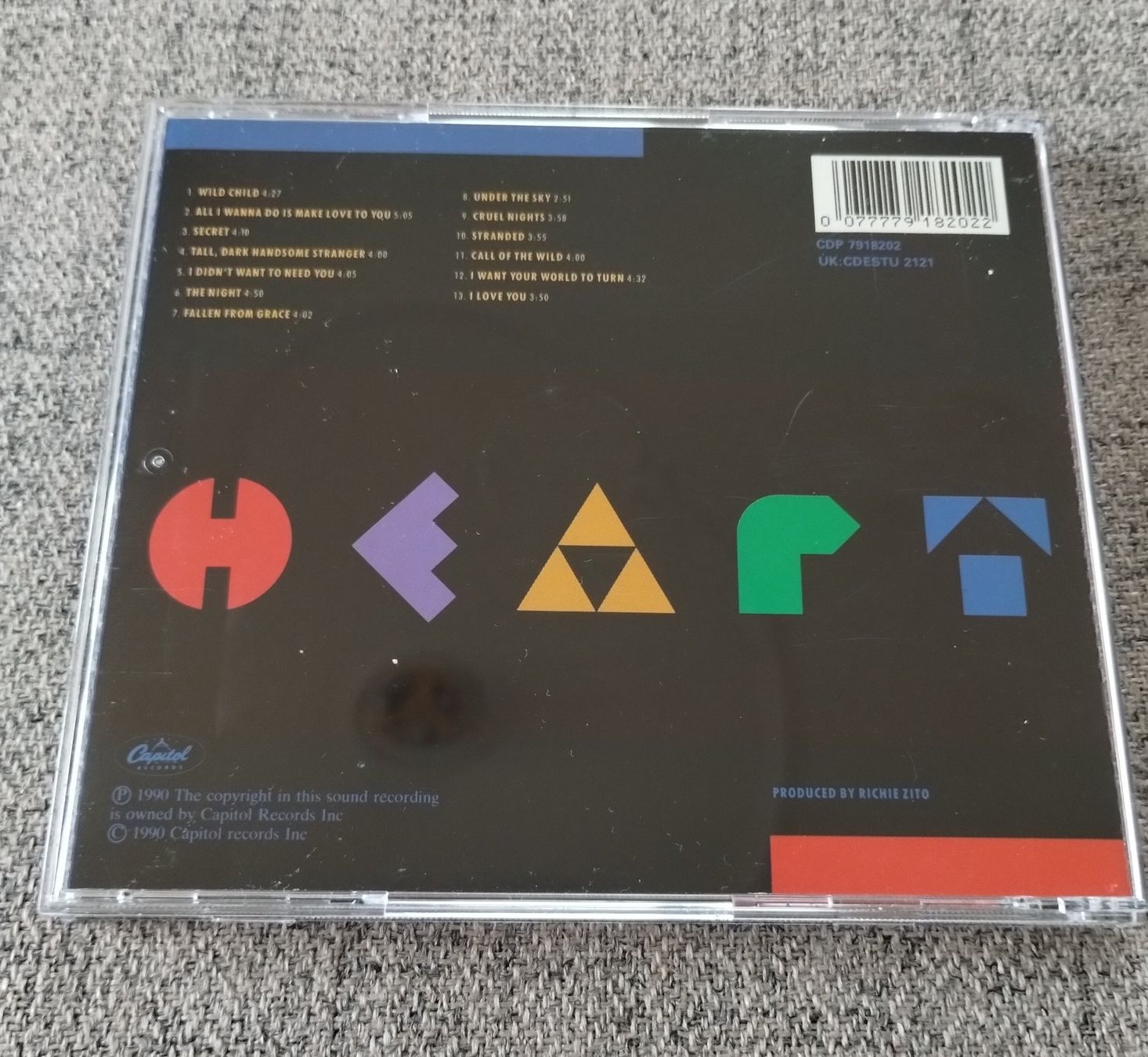 CDs: Heart "Brigade" – Neuf (Voir description) à Lausanne par Martinucci 1