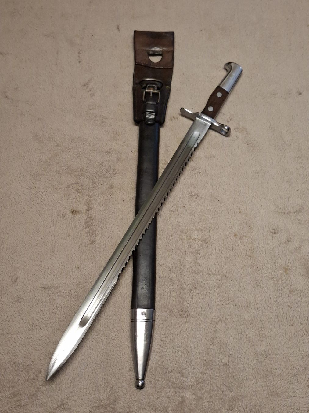 Schweizer Armee Armi bianche: Säbelbajonett M1906 – Usato da Neuenkirch venduto da STMK21