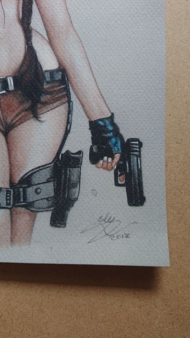 Posters & Illustrations: Tomb raider Bild Signiert – D'occasion à Chur par FreakofRarity 1