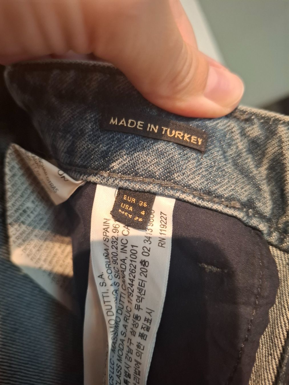 Massimo Dutti Jeans: Jeans taille haute Massimo Dutti, T.36 – Usato da Carouge GE venduto da Juli_03 5