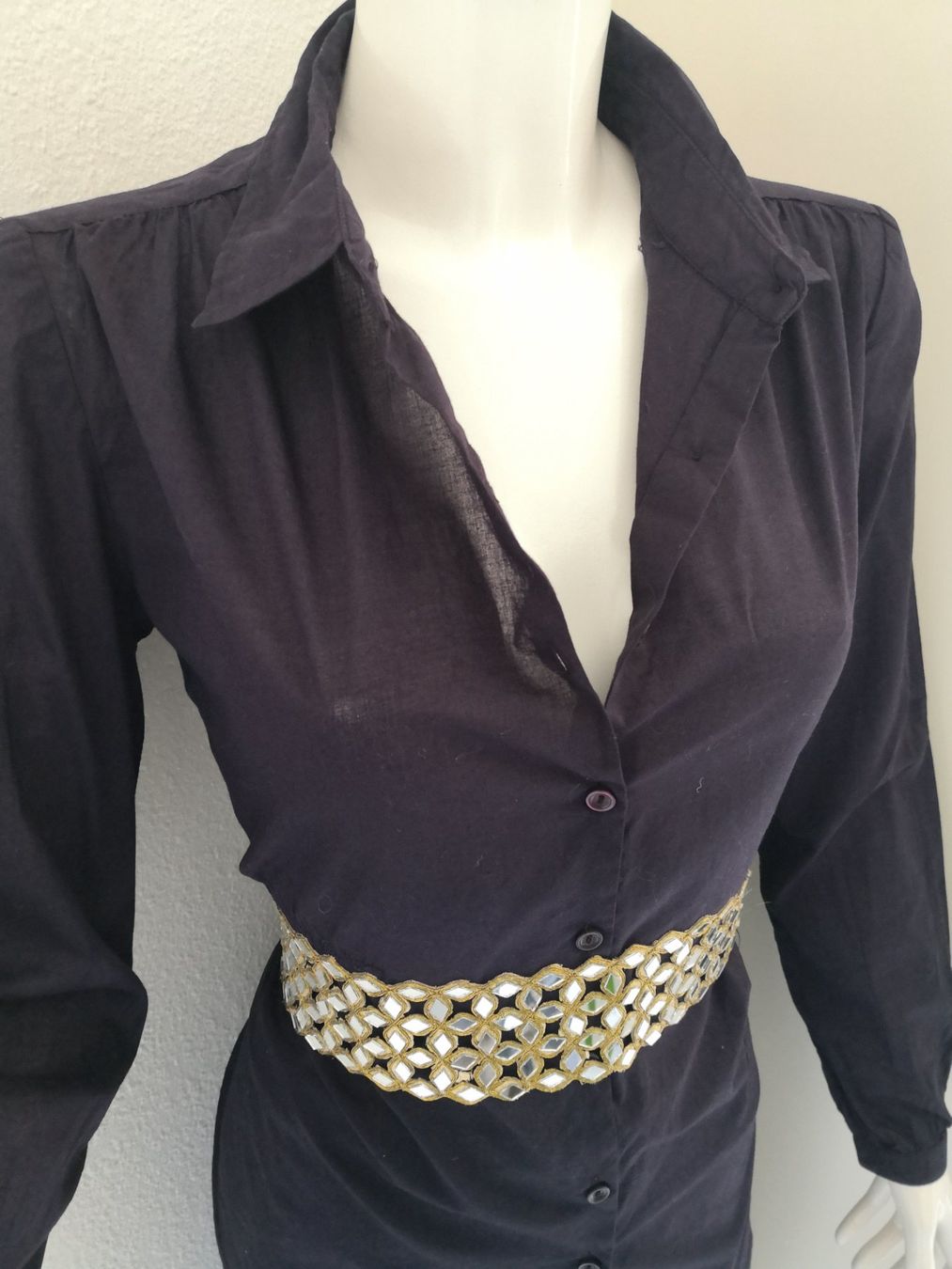 Mango Camicette: 🤩MANGO BAUMWOLL-BLUSE VIOLET MIT NÄHTE – Nuovo (secondo la descrizione) da Olten venduto da Naja-Twins-Twins 7