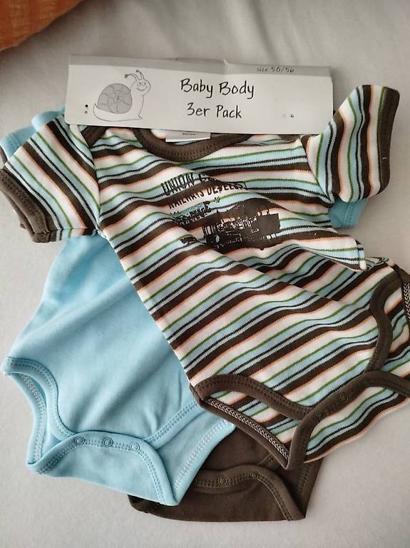 Biancheria intima: 3er Set Bodys Gr. 50/56 – Usato da Meiringen venduto da apl76 3