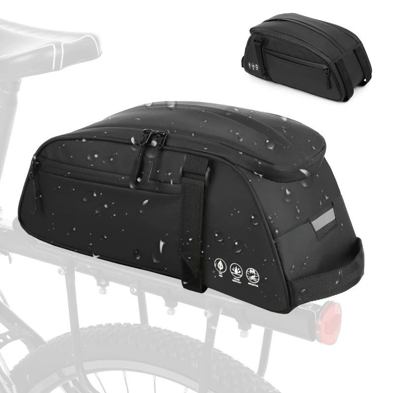 Borse: Wasserdichte MTB Gepäckträgertasche mit Reflektor – Nuovo e nell'imballaggio originale da Genève venduto da Anna-38 1
