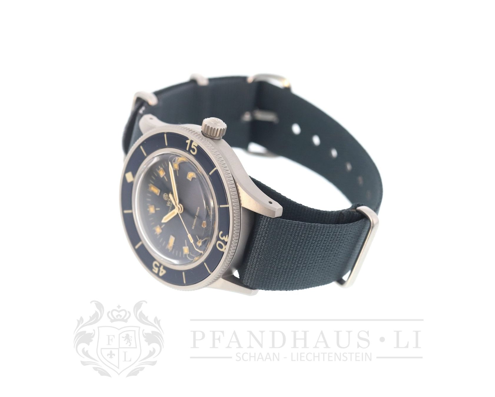 Orologi: WMT SEAWOLF BLUE DIAL / AGED EDITION - NEU – Nuovo e nell'imballaggio originale da Schaan venduto da Pfandhaus-LI 2