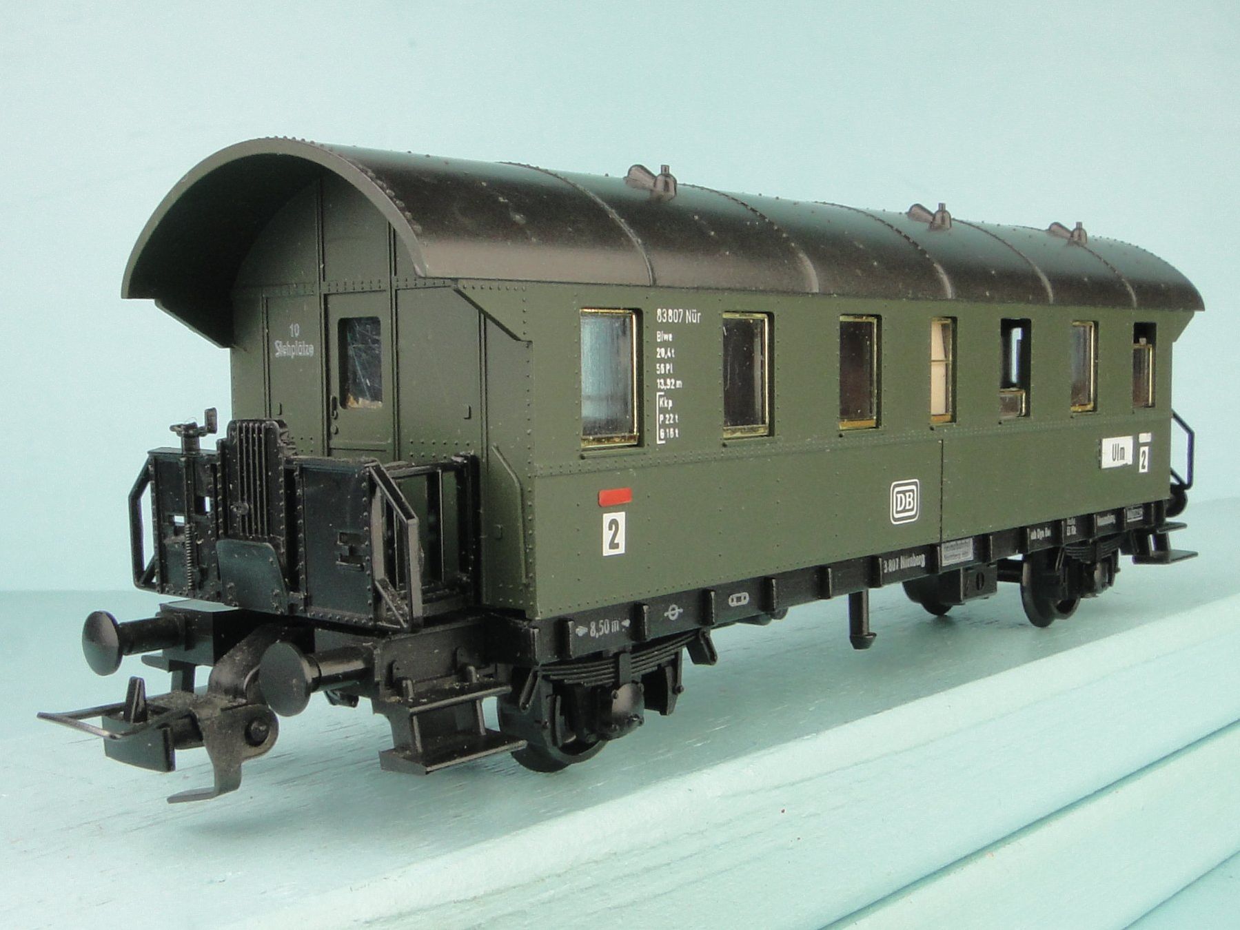 Fleischmann Modellini di ferrovie: Fleischmann H0 Länderbahn  Wagen / Märklin Kupplung – Usato da Bülach venduto da cann11 5
