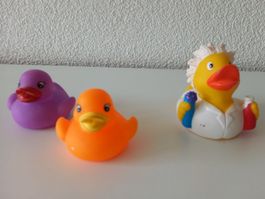 3 süsse Badeenten