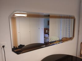 Spiegel 75cm lang 185cm breit Vintage Design guter Zustand