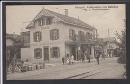 Oberwil   Bahnhof   BL   -   alte Ansichtskarte um 1910