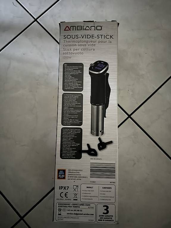 Appareils de cuisine: Sous-Vide-Stick – Neuf (Voir description) à Horw par Susanne04 2