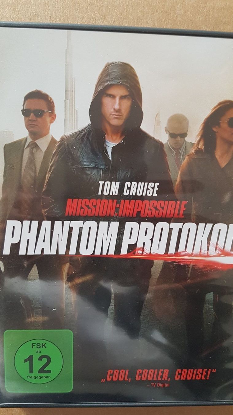 Tutti i DVDs: DVD Mission Impossible Phantom Protokoll – Usato da Oetwil am See venduto da fineli2