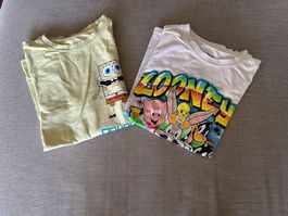 2 Cartoon T-Shirts / Grösse 150