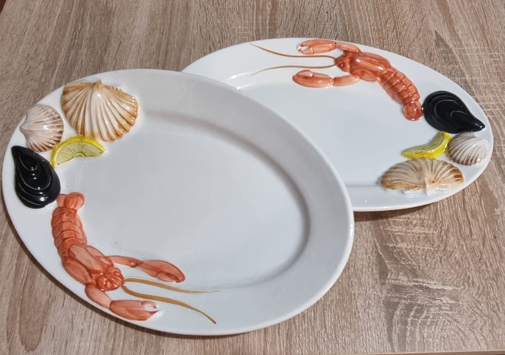 Relaxdays Piatti Da Portata In Ardesia, Set Da 6 Vassoi Rettangolare 26x16 Cm, Servire Sushi Salumi E Formaggi Nero 78373245