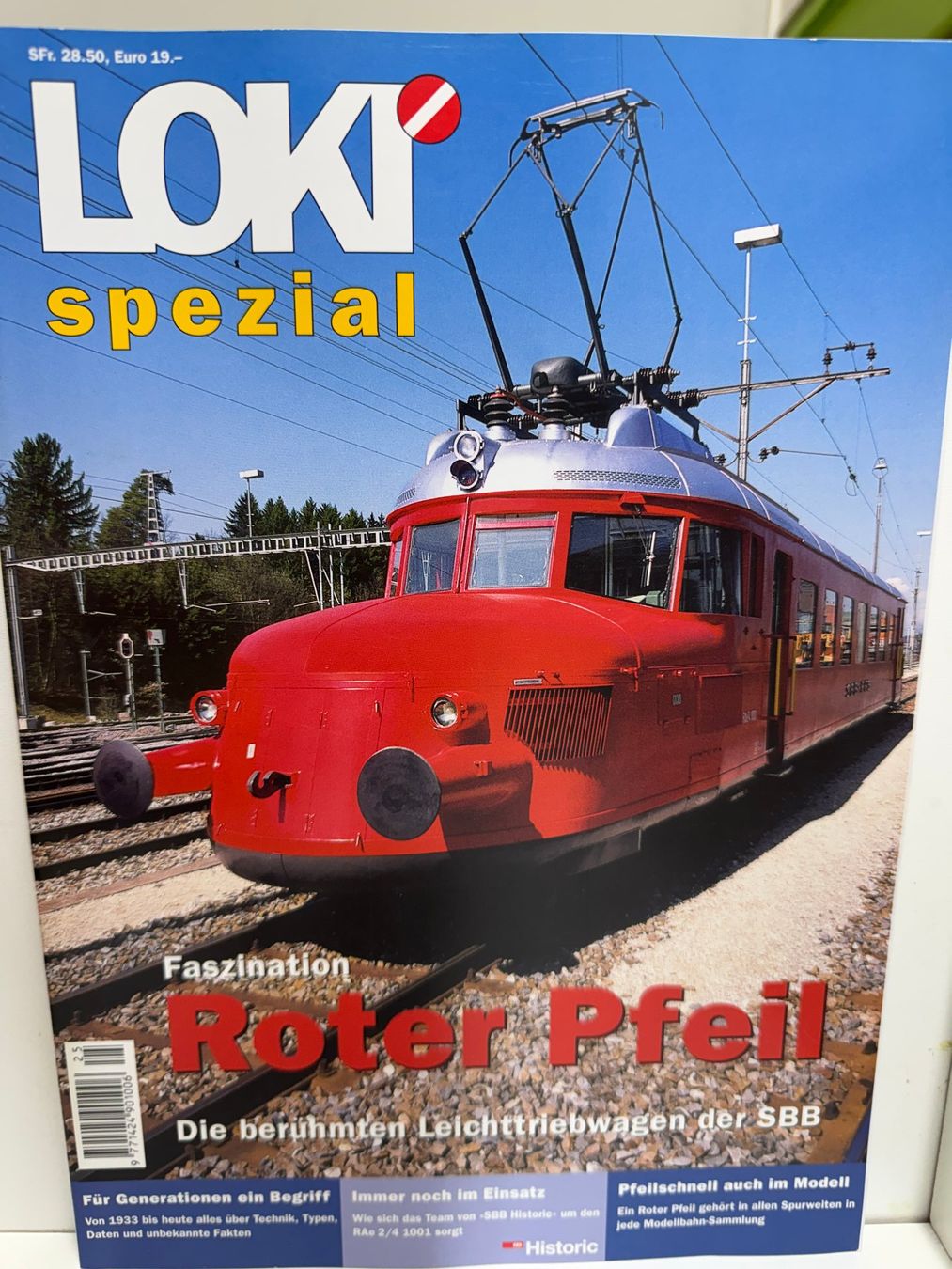 Modelleisenbahnen: Loki Sonder-Heft 21 Roter Pfeil – Gebraucht aus Richterswil von Tram1