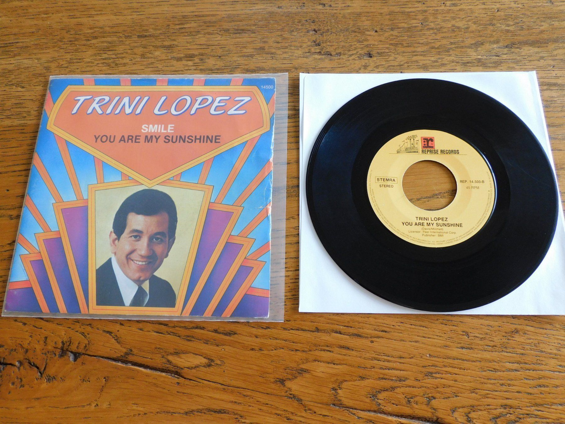 Schallplatten: Trini Lopez ‎– Smile – Gebraucht aus Emmenbrücke von lamorak
