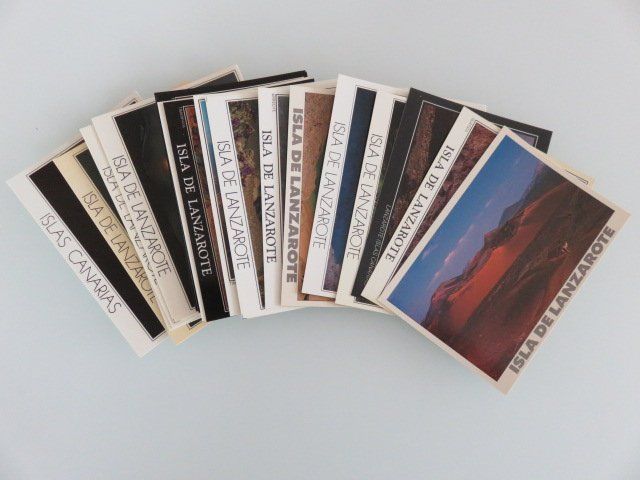 Cartoline postali: 19 cartes postales Lanzarote – Usato da Montfaucon venduto da droopy219