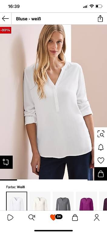 Cecil Blusen: Neue, weisse Bluse von Cecil, Grösse S – Gebraucht aus Rüschegg Heubach von sharky81 3