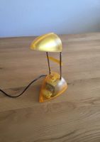 Tischlampe Orange aus Kunststoff und  Metall 