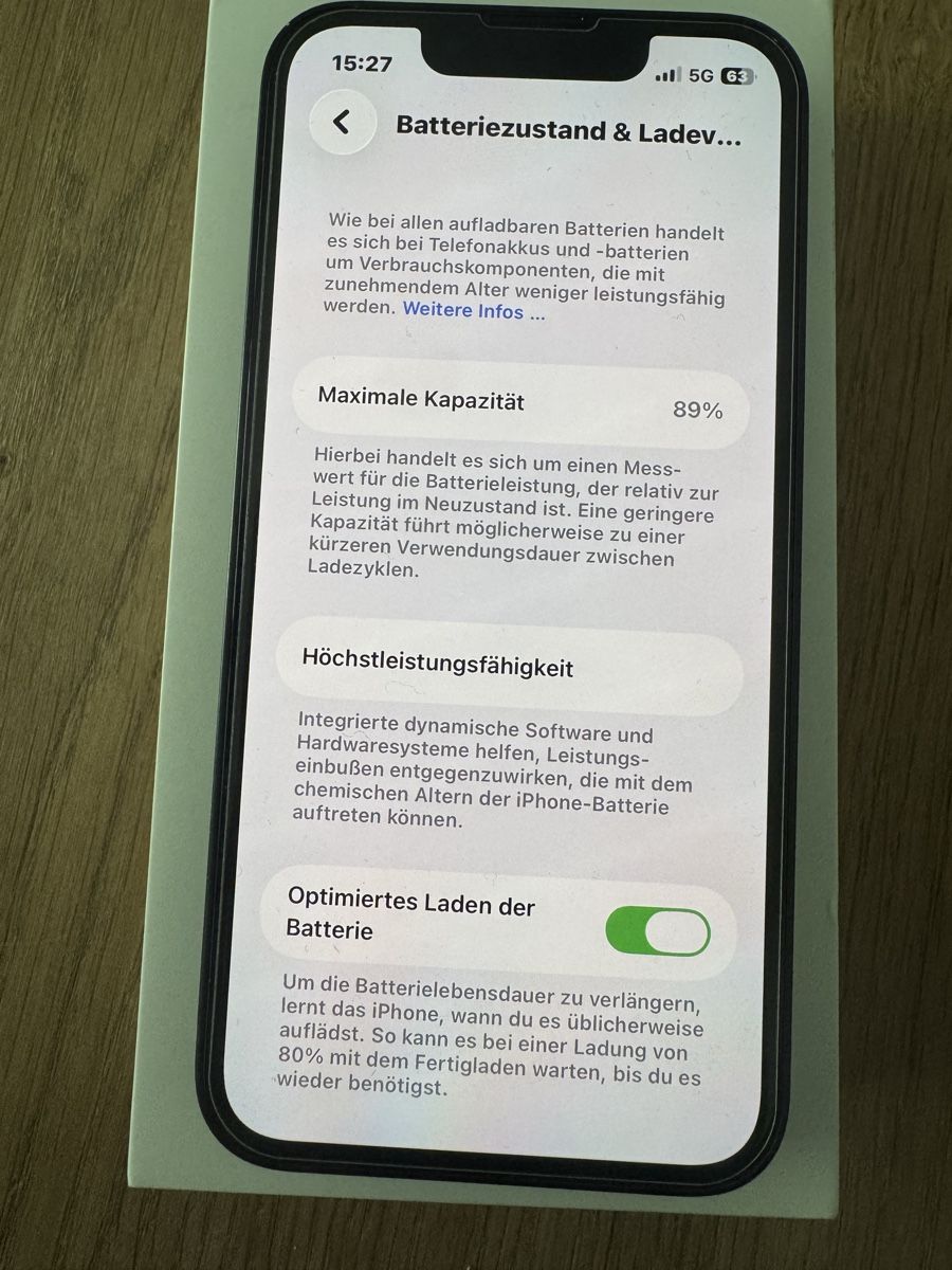 Apple Handys / Smartphones: Apple iPhone mini 13 - 512GB - Mitternacht – Gebraucht aus Dietikon von FamilyGuy-04 7