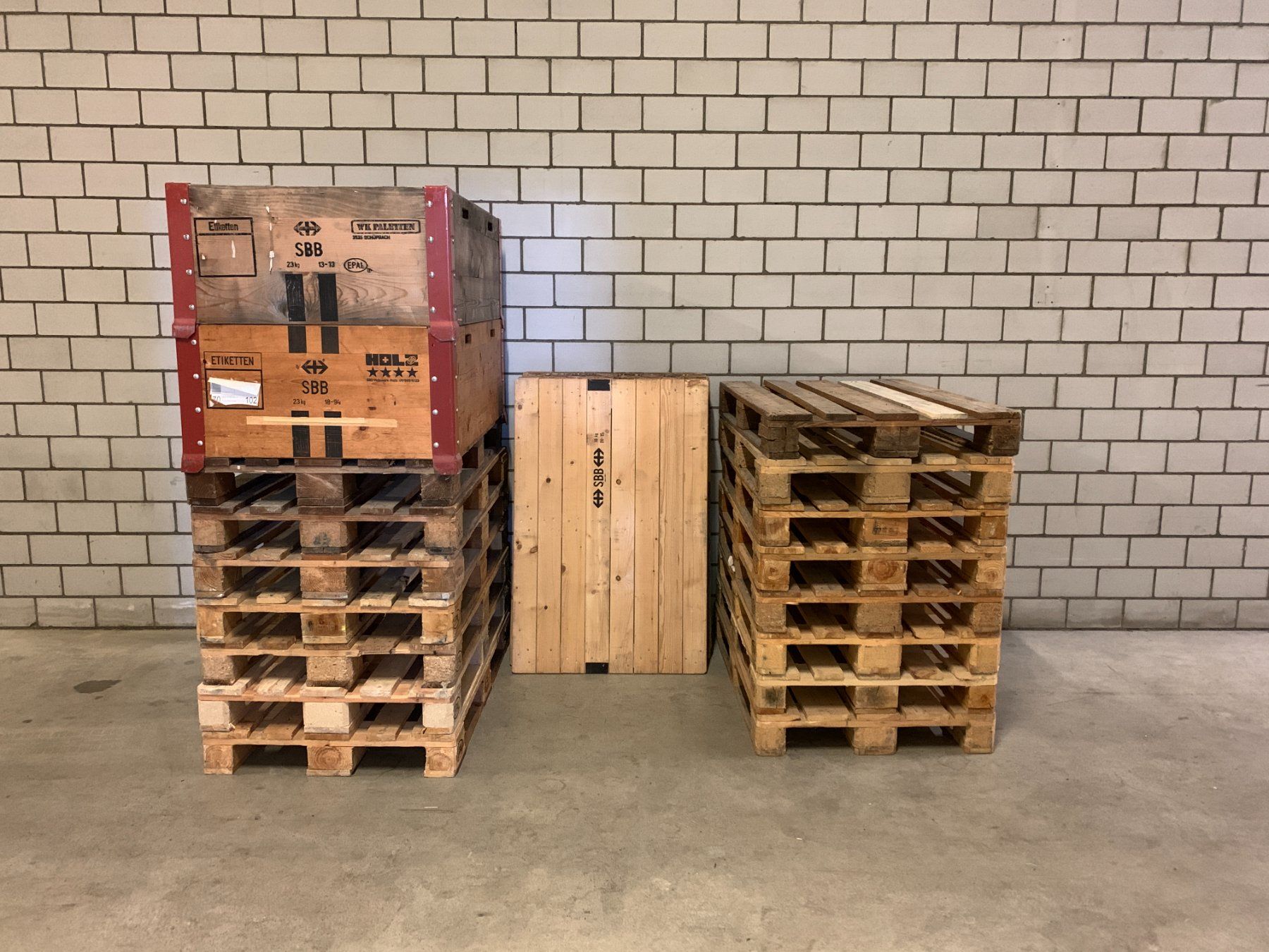 Palettes: Euro-Paletten – D'occasion à Cham par Rotrade 1