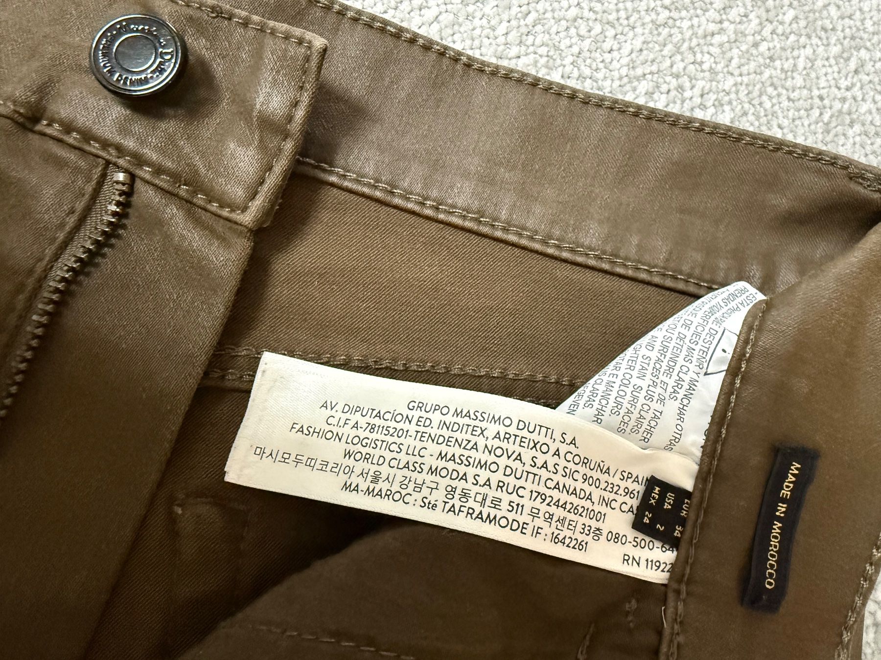 Massimo Dutti Jeans: Hose Massimo Dutti Gr. 34 – Neu (gemäss Beschreibung) aus Uetikon am See von Fraufox1 5