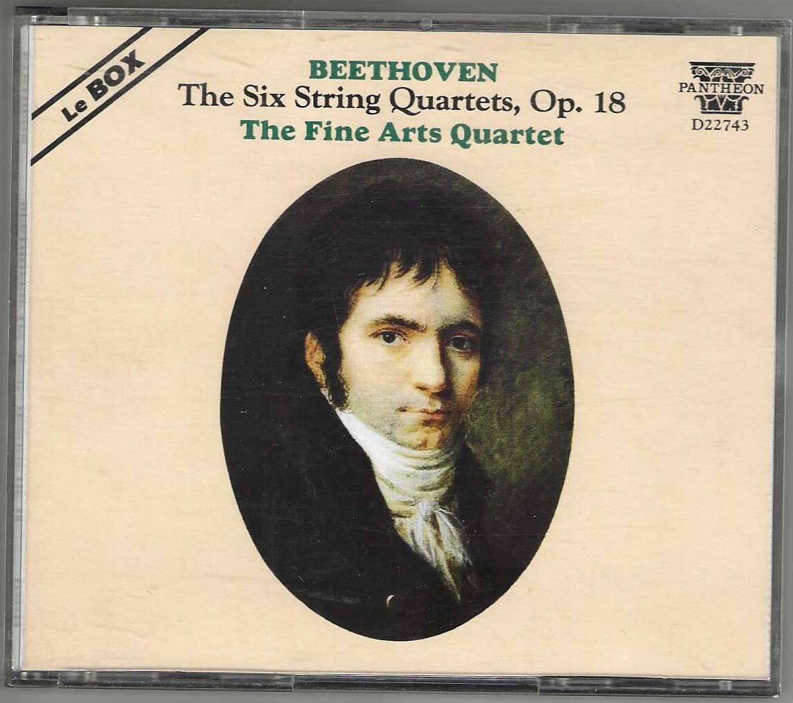 CDs: Beethoven / The Six String Quartets Op. 18 - 3 X CD – Gebraucht aus Genève von CDLPBookS