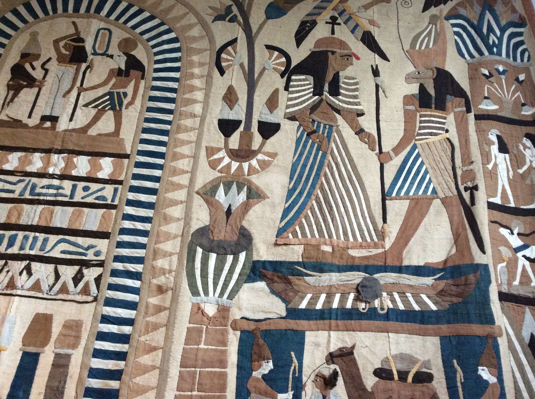 Dipinti: Appliqué de Tissus - Egypte – Usato da Genève venduto da edelweiss1900 6