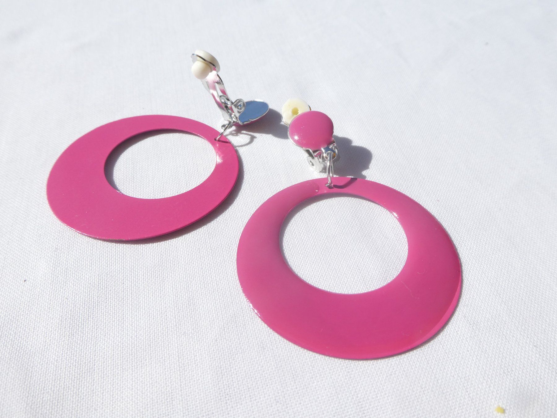 Orecchini pendenti & Orecchini a lobo: Grosse Ohrclips, Modeschmuck – Nuovo (secondo la descrizione) da Gattikon venduto da kaandooh 1