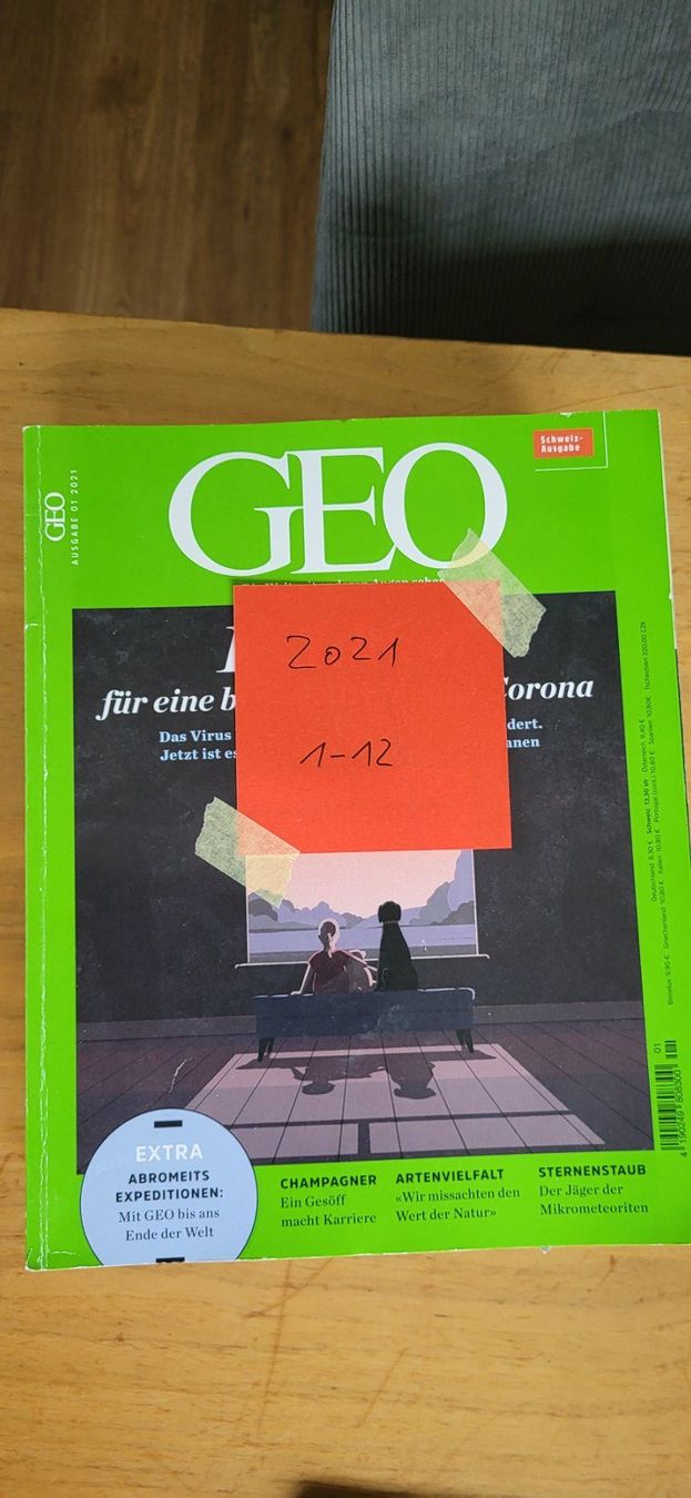 Riviste & Magazine: GEO Magazine, Jahr 2021 – Usato da Altdorf UR venduto da Fam_Imholz