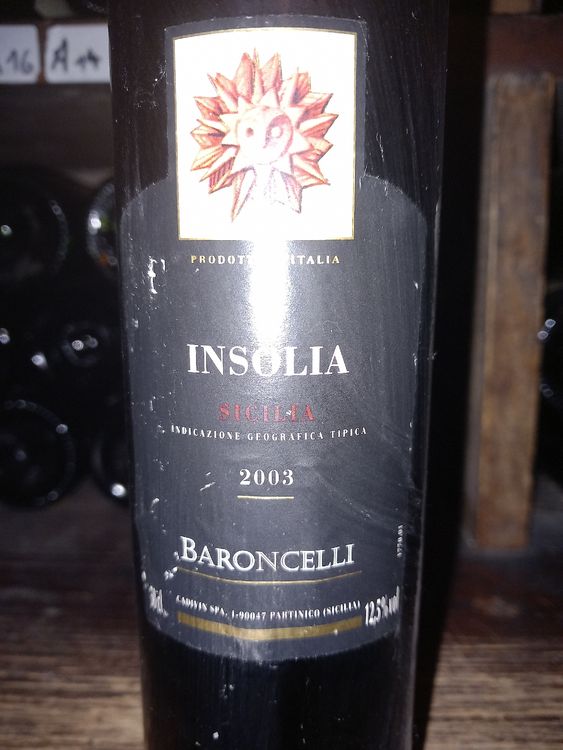 Insolia sicilia baroncelli 50cl 2003 | Kaufen auf Ricardo