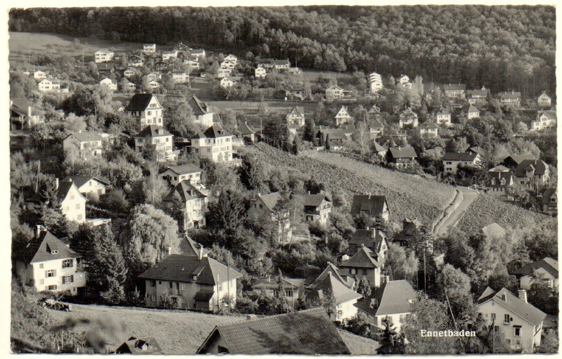 Cartoline postali: ENNETBADEN – Usato da Jona venduto da philajona