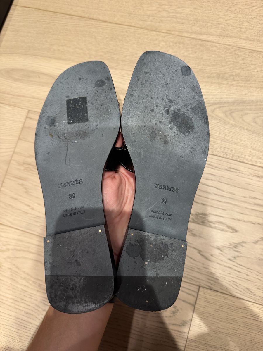 Hermès Scarpe da donna: Hermes Oran sandals – Nuovo (secondo la descrizione) da Wilen b. Wollerau venduto da kat_hw7k 3