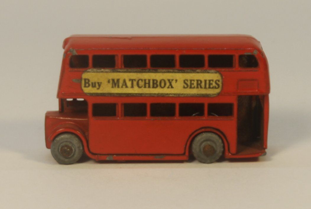 Matchbox Modellini d'auto: Matchbox Lesney 5A London Bus – Usato da Zofingen venduto da Trukli58