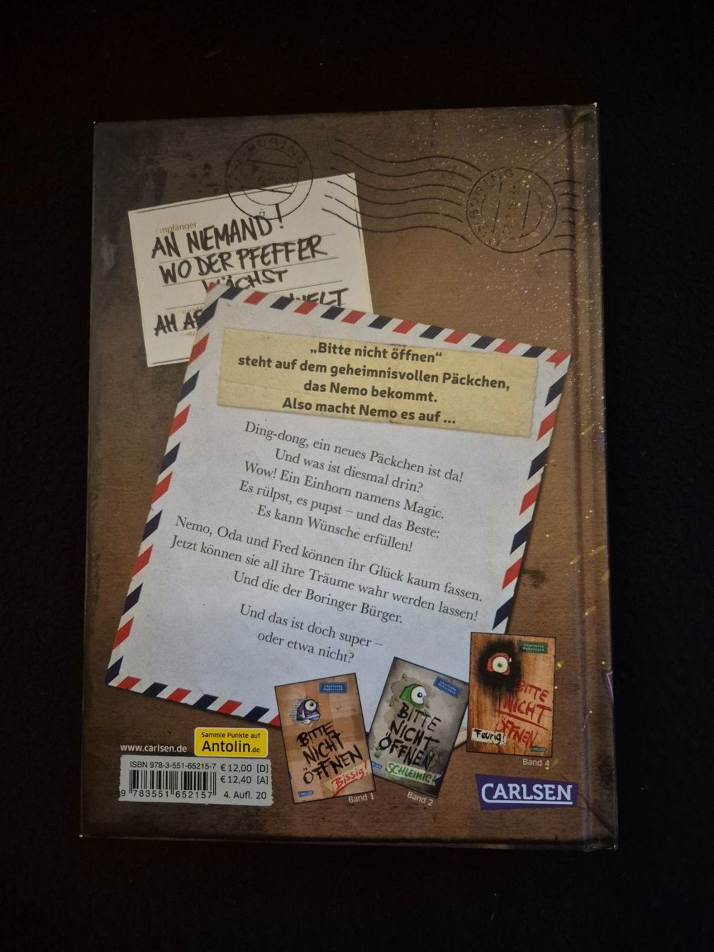 Libri: Bitte Nicht Öffnen Magic! – Nuovo (secondo la descrizione) da Winterthur venduto da Butzel 1