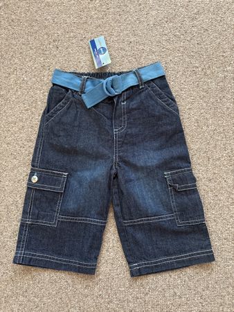 Boy Smile Jeans-Bermudas, Gr. 92, Neu mit Etikett!