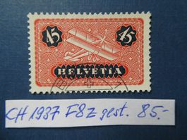 CH 1937 F8z gestempelt