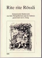 Rite rite Rössli Alemannische Kinderversli CH+Markgräflerlan