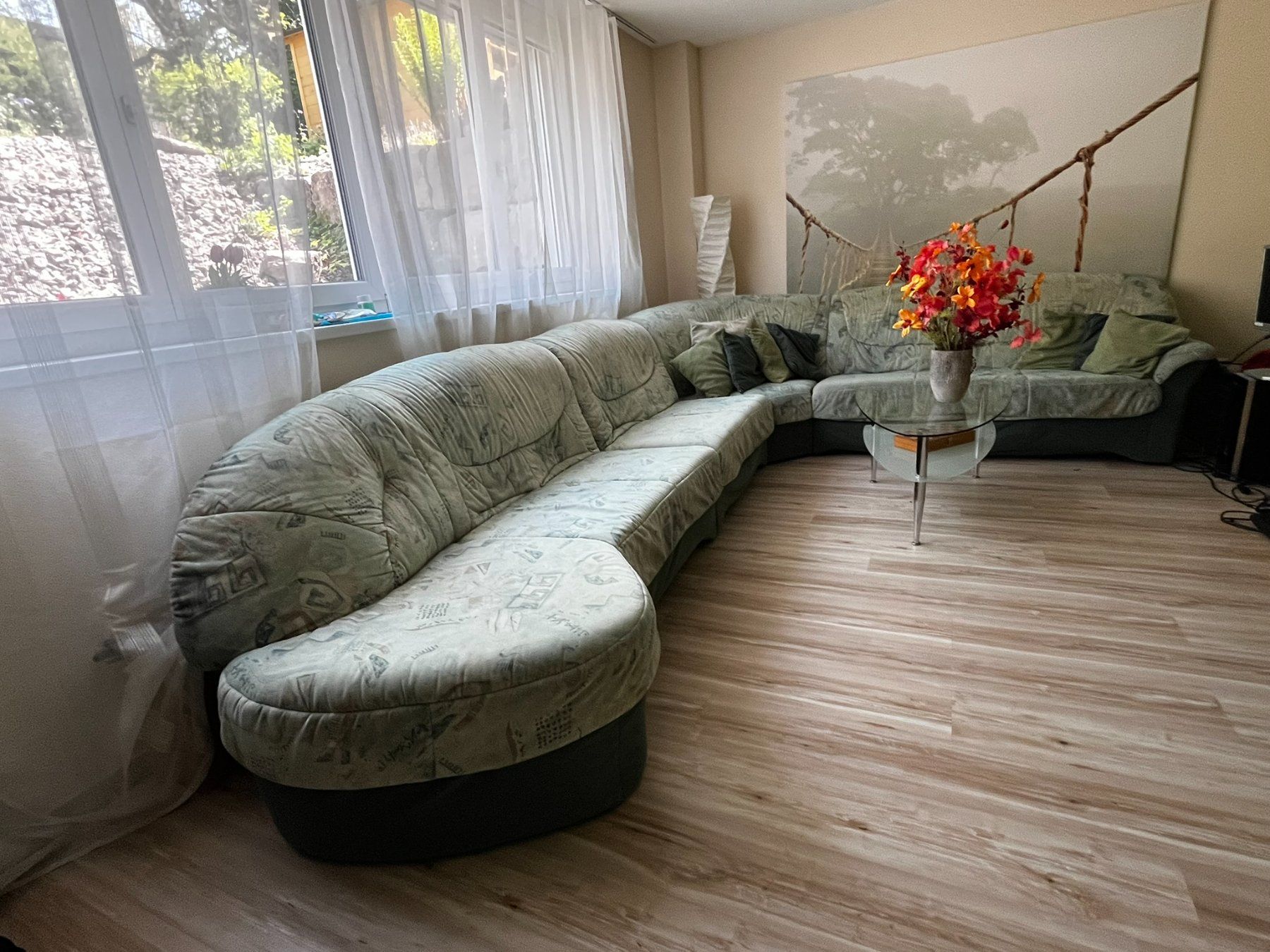 Micasa Divani: Grosses Ecksofa, gebraucht, L-Form, sehr bequem. – Usato da Orpund venduto da Masis7