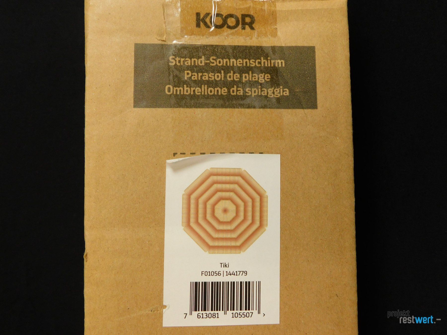 Ombrelloni: Sonnenschirm Tiki von KOOR – Nuovo e nell'imballaggio originale da Bülach venduto da restwert_buelach 1