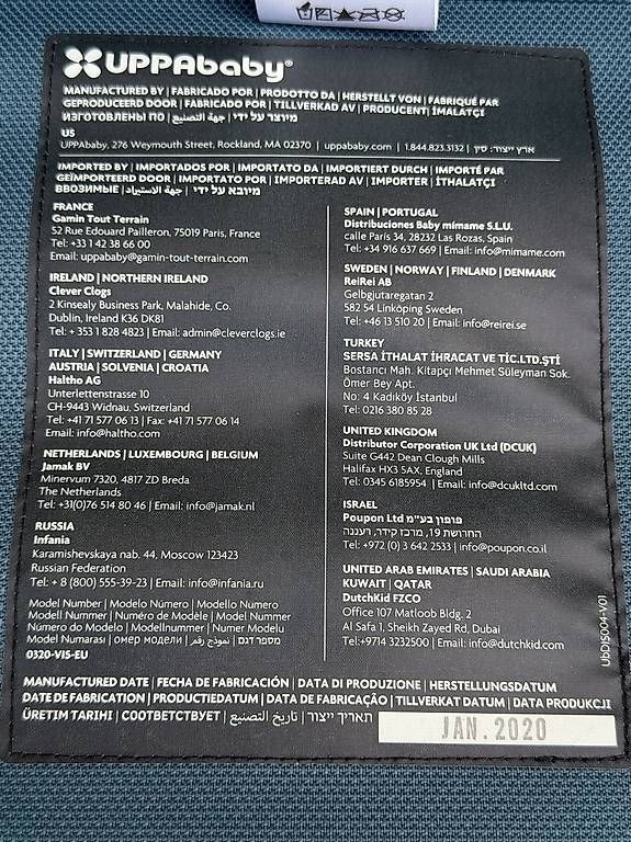 UPPAbaby Carrozzine: Kinderwagen inkl. Zubehör – Usato da Winterthur venduto da TopGun9 4