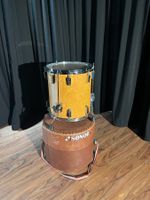 Vintage Sonorlite Floortom 15" Maserbirke, Made in Germany