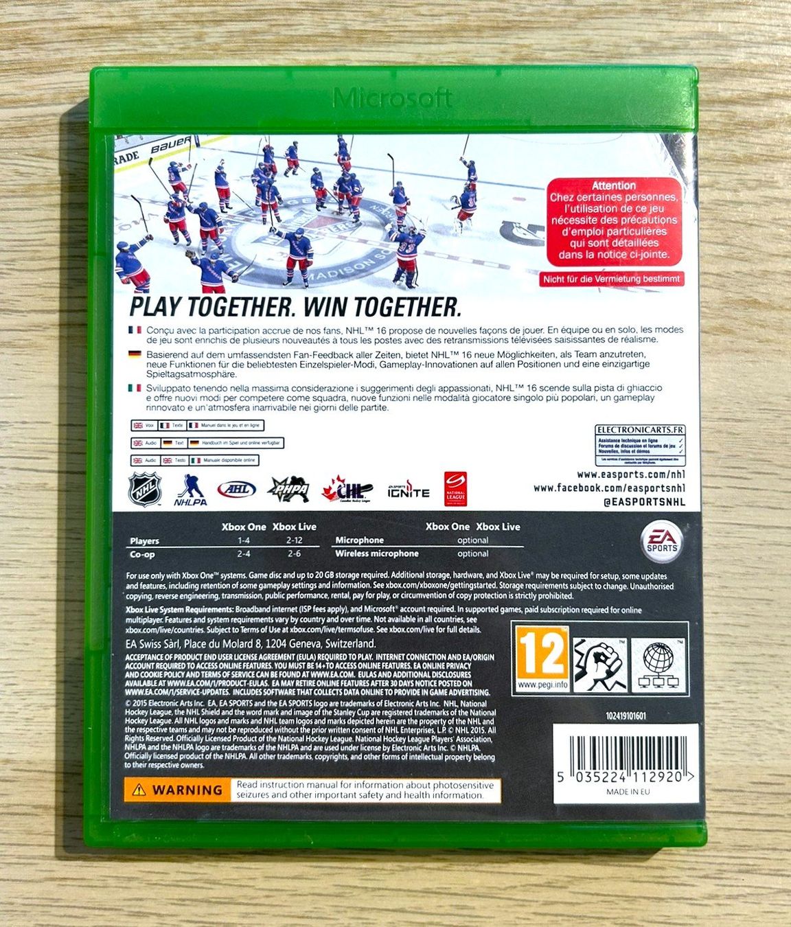 Microsoft Giochi: NHL 16 Xbox One – Usato da St. Gallen venduto da Alpine.Arcade 1