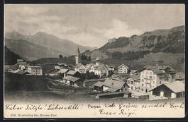 Parpan, Panoramablick von der Bergwiese