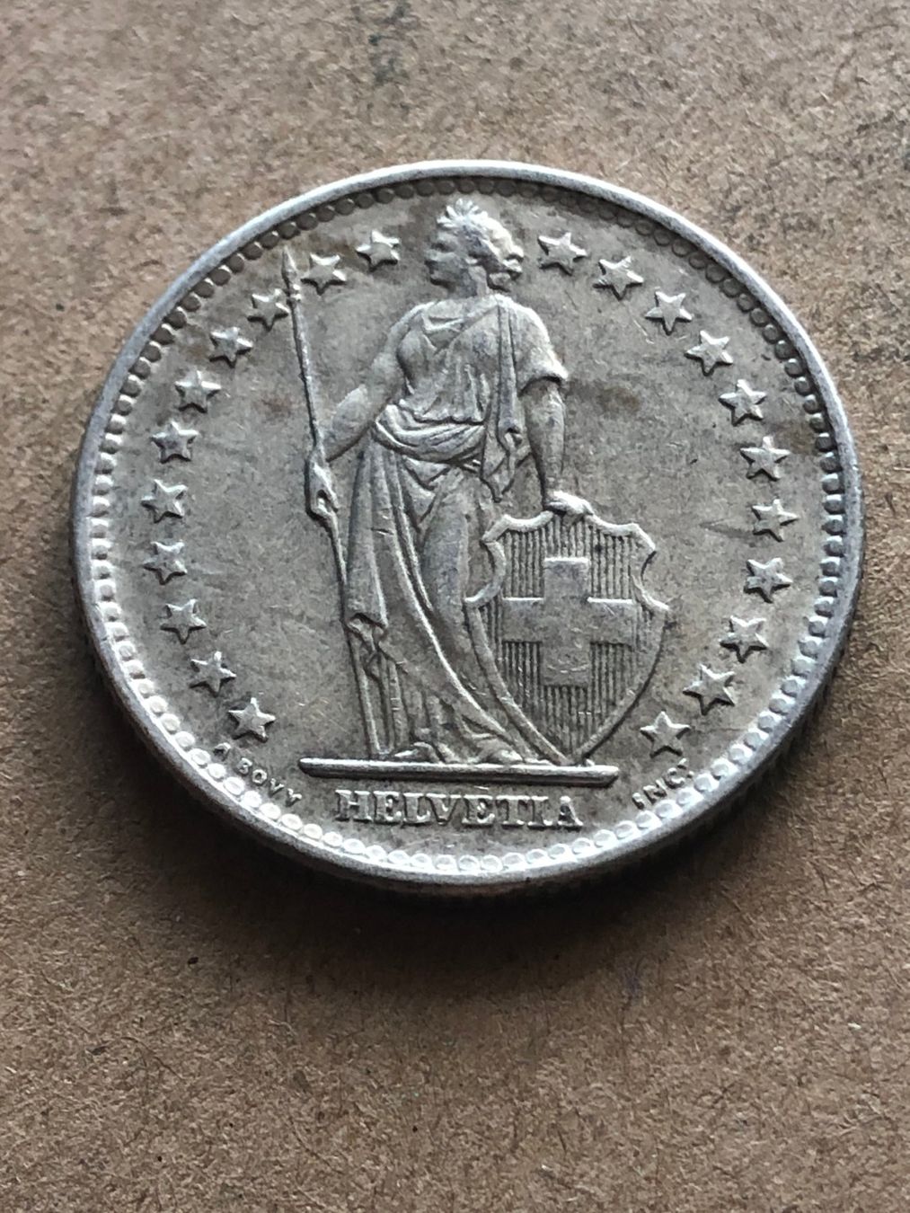 Toutes les monnaies: 2 Fr. 1965 – D'occasion à Schötz par Odpa 1
