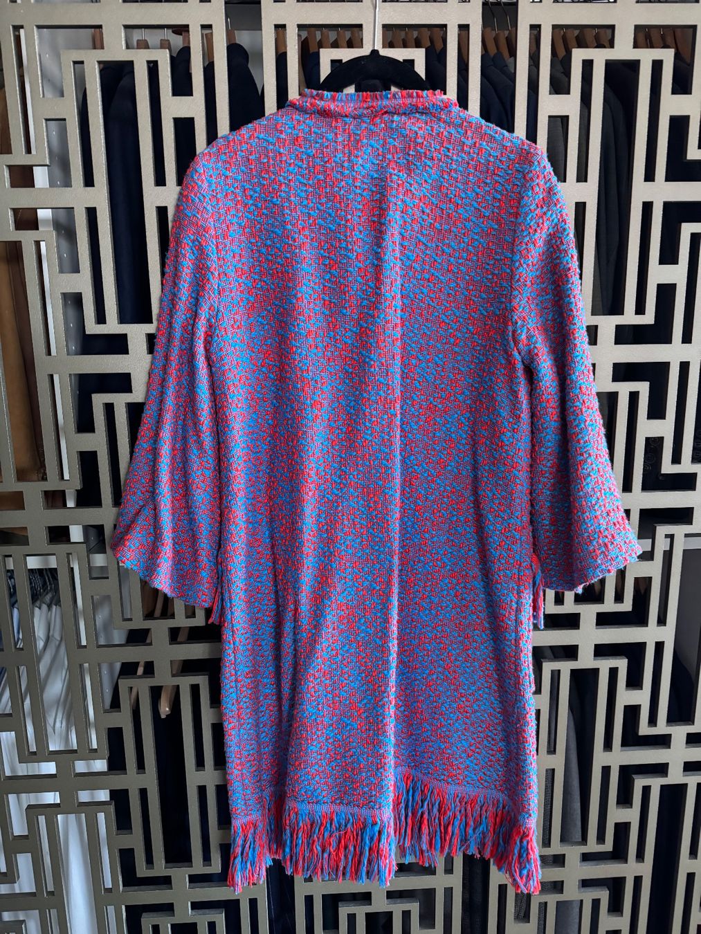 Giacche: Rotblaue Strickjacke/Strickblazer – Usato da Kilchberg ZH venduto da dongxi 6
