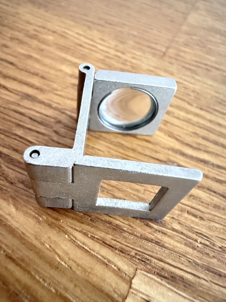 Sonstiges zu Optik: Lupe Metall West-Germany Fadenzähler – Gebraucht aus Goldach von Donpancho 4