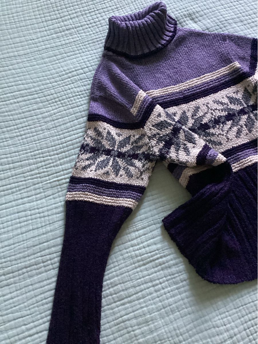 Maglioni & Felpe: Rollkragenpullover Sweater Project lila Grösse M gebraucht – Usato da Nunningen venduto da Vintage59 3