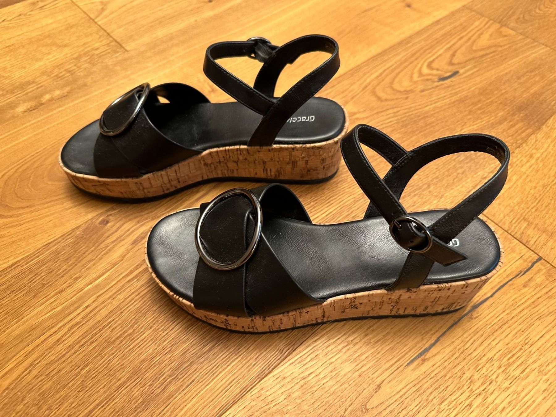 Graceland Damenschuhe: Keilsandalen mit Korkabsatz von Graceland – Neu (gemäss Beschreibung) aus Rheinfelden von Brise8 2